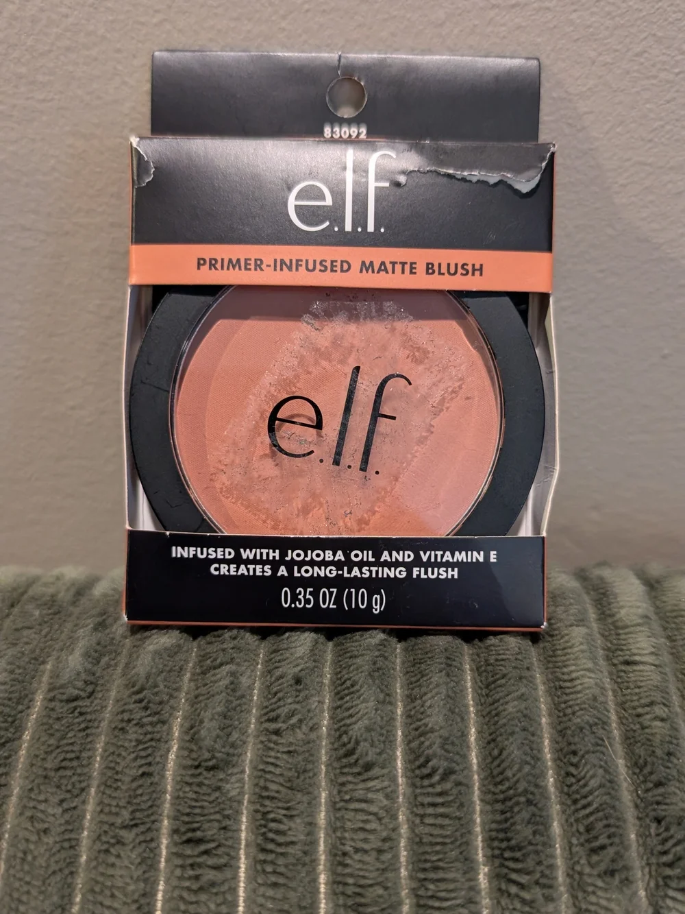 e.l.f. Primer-Infused Matte Blush - Always Rosey